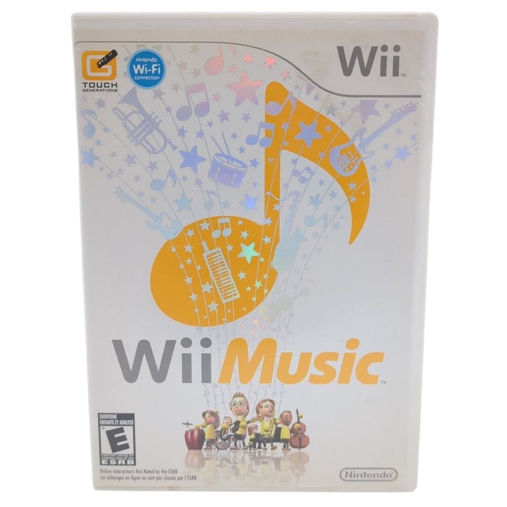 Wii Music Nintendo Wii Game Tested Complete CIB Family Rhythm Multiplayer Fun